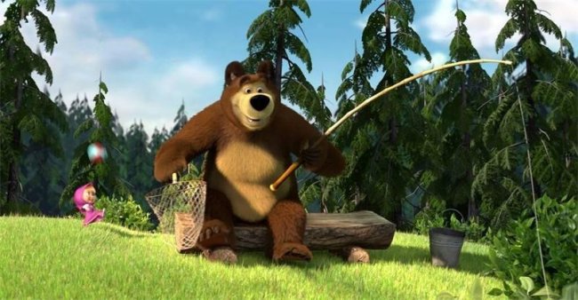 Маша и Медведь "Ловись рыбка!" 4 серия - Трейлеры