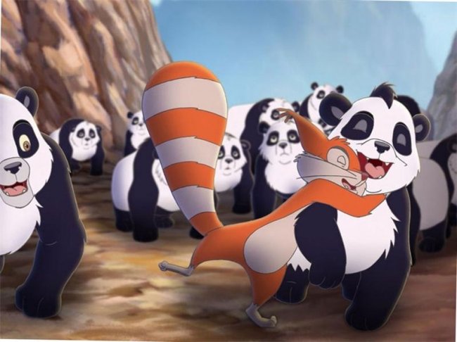 Смелый большой панда - Трейлеры