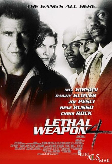 «Смертельное оружие 4», фильм, 1998 г. - Трейлеры