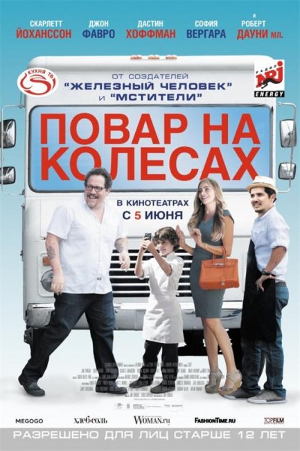 Повар на колесах (2014) - Трейлеры