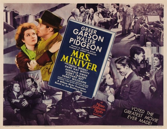 ОСКАР. 1943 Лучший Фильм. Миссис Минивер (Mrs. Miniver) - Трейлеры