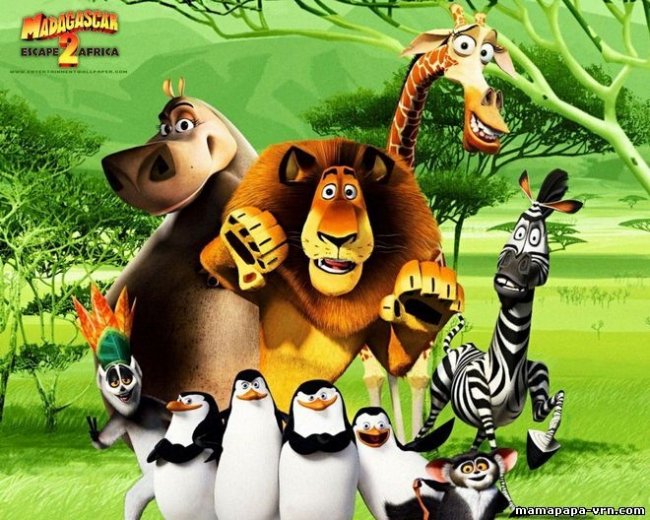 комедийный «Мадагаскар» - Трейлеры