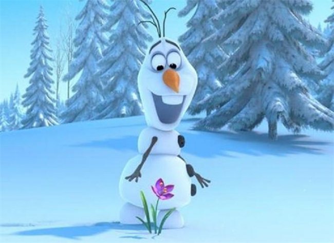 Снеговик Олаф - один из персонажей м/ф "Холодное сердце" - Трейлеры