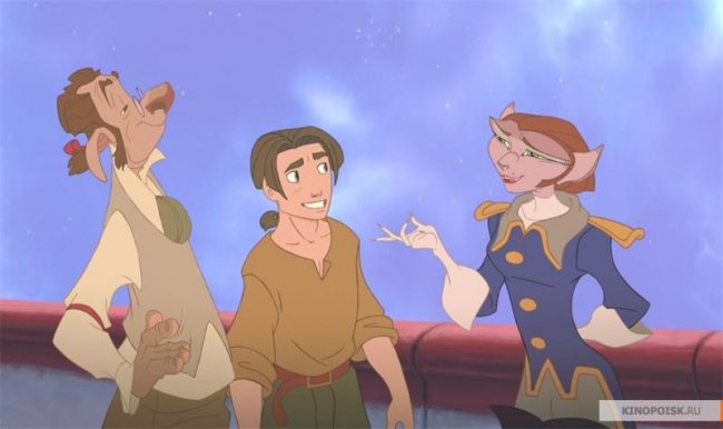 Джим Хокинс - главный герой мультфильма "Планета сокровищ" - Трейлеры