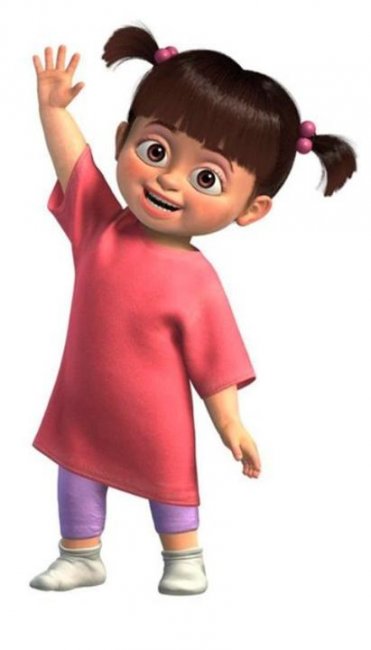 Персонаж мультфильма "Корпорация Монстров" - девочка Бу - Трейлеры