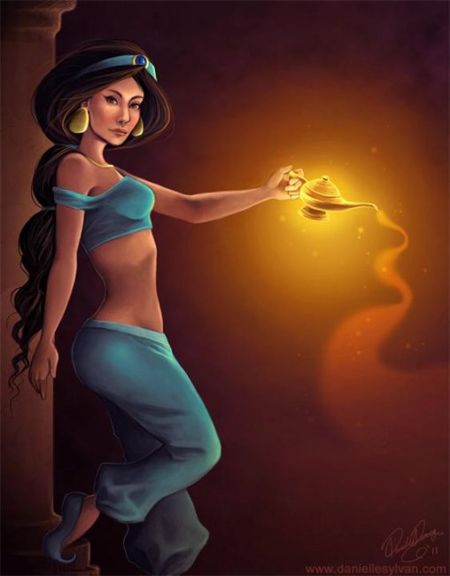 Принцесса Жасмин - мультипликационный персонаж - Трейлеры