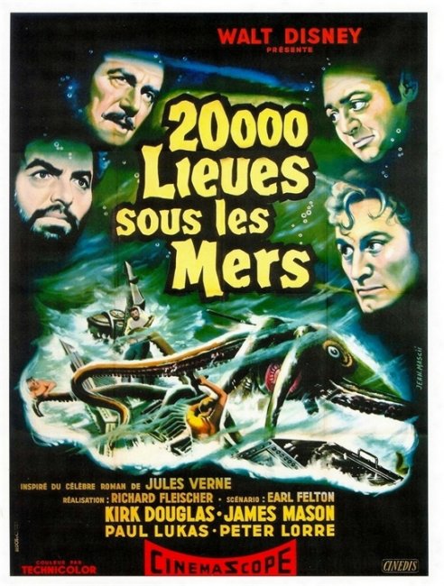 20000 лье под водой (20000 Leagues Under the Sea) (1954) - Трейлеры