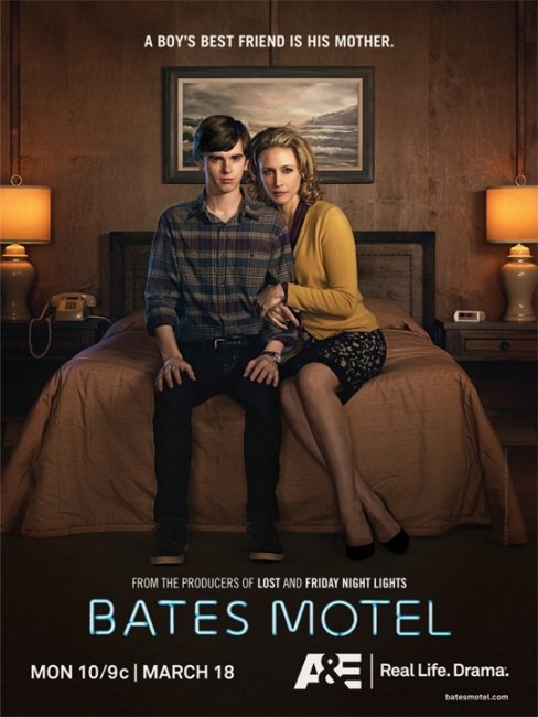 Новый сериал "Мотель Бейтса" (Bates Motel), 2013 - приквел классического хоррора Альфреда Хичкока - Трейлеры