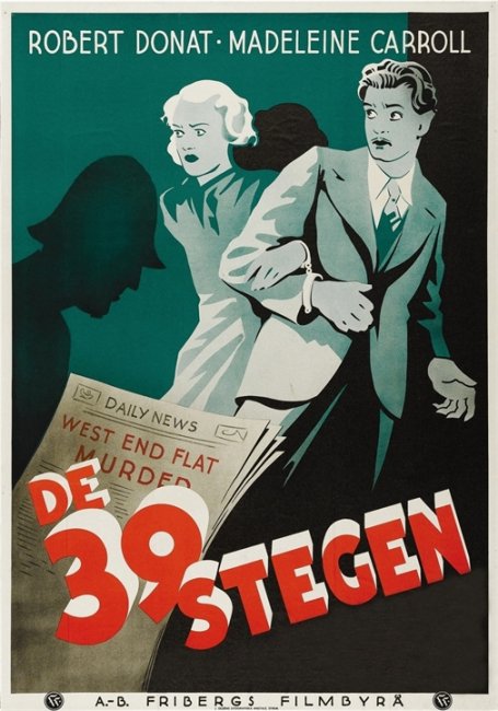 39 ступеней (The 39 Steps) (1935) - Трейлеры