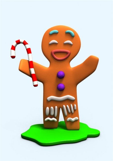 ПРЯНИЧНЫЙ ЧЕЛОВЕЧЕК :) - Печенька из Шрека :) - Трейлеры