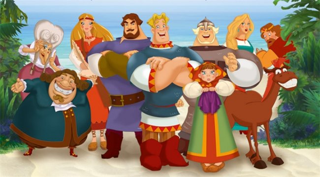 Три богатыря на дальних берегах - Трейлеры