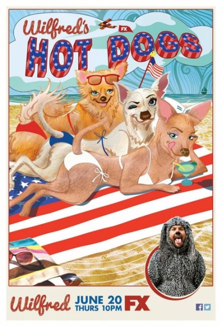 Постеры к новому 3-му сезону сериала "Уилфред" - Трейлеры