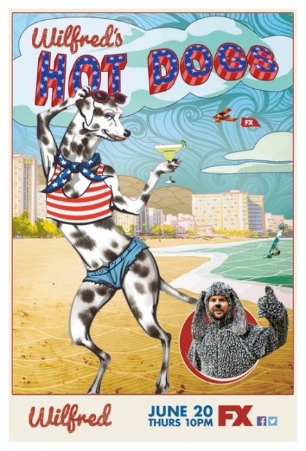 Постеры к новому 3-му сезону сериала "Уилфред" - Трейлеры