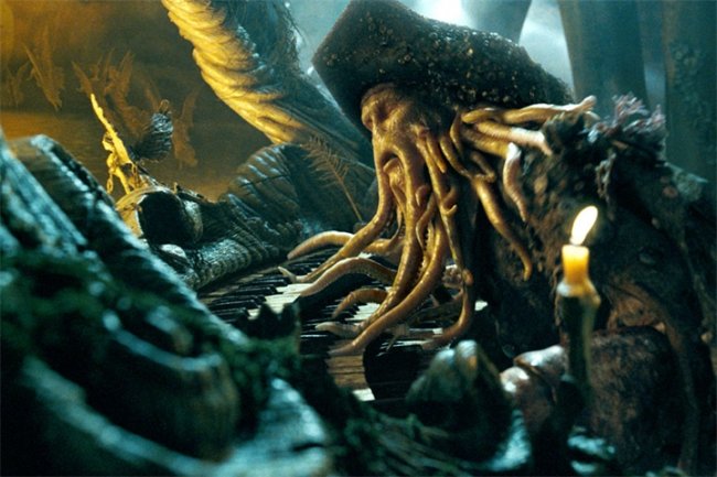 Зловещий капитан летучего голландца Дэви Джонс - Трейлеры