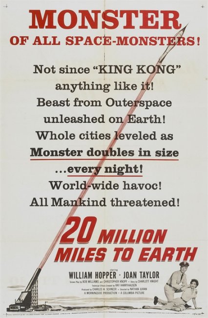 20 миллионов миль от Земли (20 Million Miles to Earth) - Трейлеры