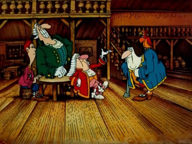 "Остров сокровищ" (мультфильм, 1988) - Трейлеры