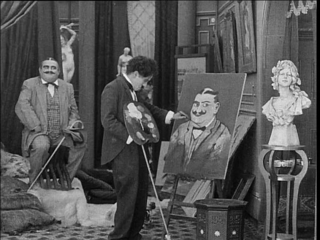 Лицо на полу бара (1914) - Трейлеры