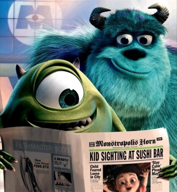 Майк Вазовский из Корпорации монстров - Трейлеры