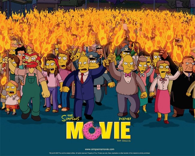 The Simpsons Movie - Трейлеры