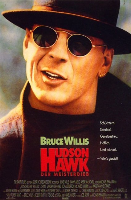 «Гудзонский ястреб» (Hudson Hawk) — американская кинокомедия. - Трейлеры