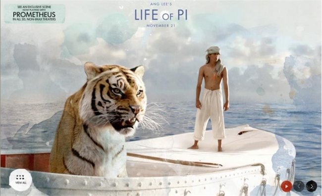 Жизнь Пи (2012) - Трейлеры