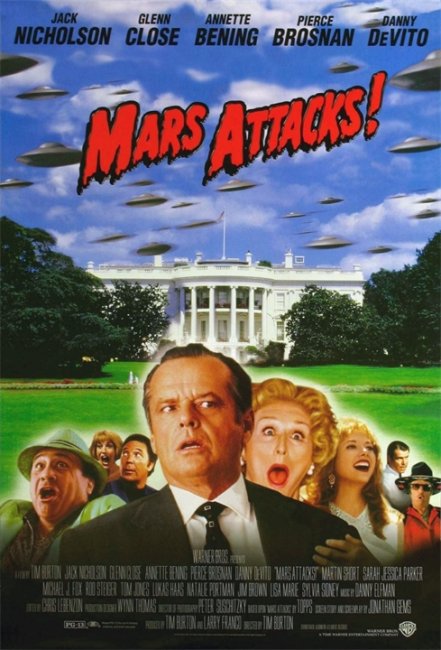 Марс атакует!/Mars Attacks! (1996) - Трейлеры