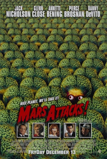 Марс атакует!/Mars Attacks! (1996) - Трейлеры
