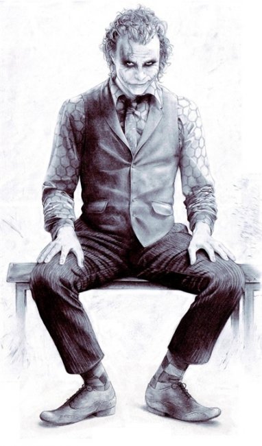 Джокер (в исполнении Леджера) - Трейлеры