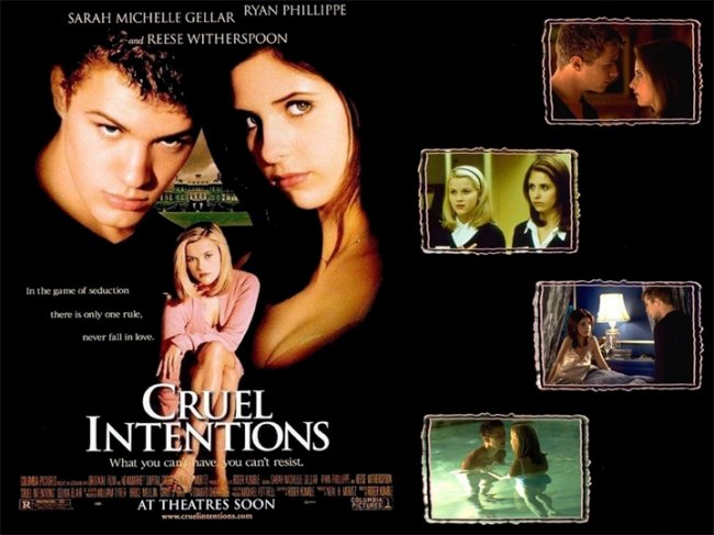 «Жестокие игры» — американский фильм, по мотивам романа конца XVIII века «Опасные связи» - Трейлеры