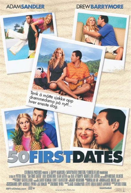 50 первых поцелуев (50 First Dates) - Трейлеры