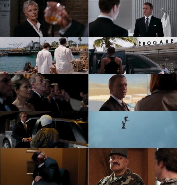 Квант милосердия — двадцать второй фильм официальной «бондианы», - Трейлеры