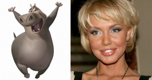 Глория - героиня мультфильма "Мадагаскар" - Трейлеры