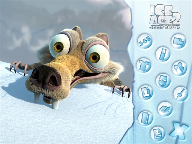 Белка Скрэт из ледникового периода - Трейлеры