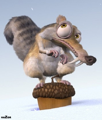 Белка Скрэт из ледникового периода - Трейлеры