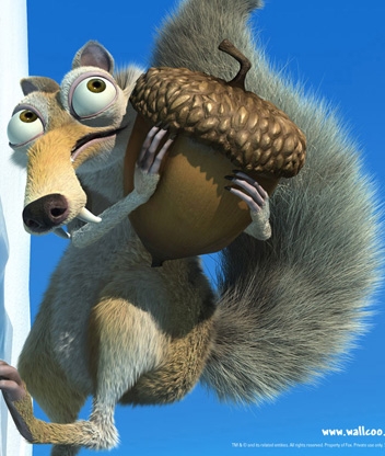 Белка Скрэт из ледникового периода - Трейлеры