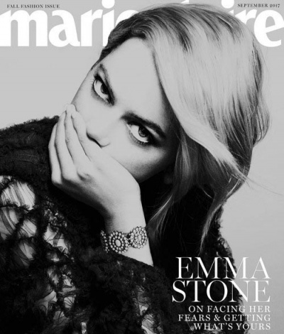 Эмма Стоун украсила обложку Marie Claire