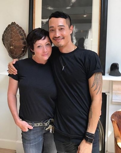 Шэннен Доэрти порадовала стильной стрижкой