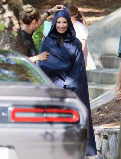 Кадры со съемочной площадки фильма "Человек-Муравей и Оса"