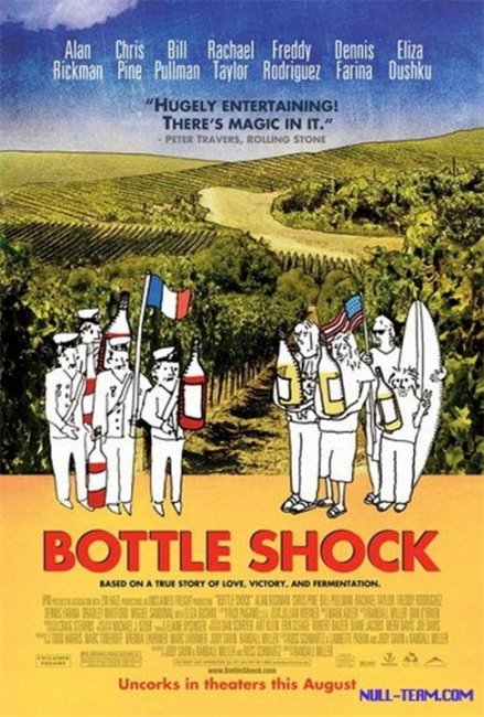 Фильм "Bottle Shock" / Удар бутылкой — о Парижской дегустации 1976 года - Трейлеры