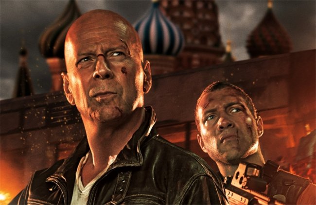 Крепкий орешек 5:Хороший день,чтобы умереть - Трейлеры