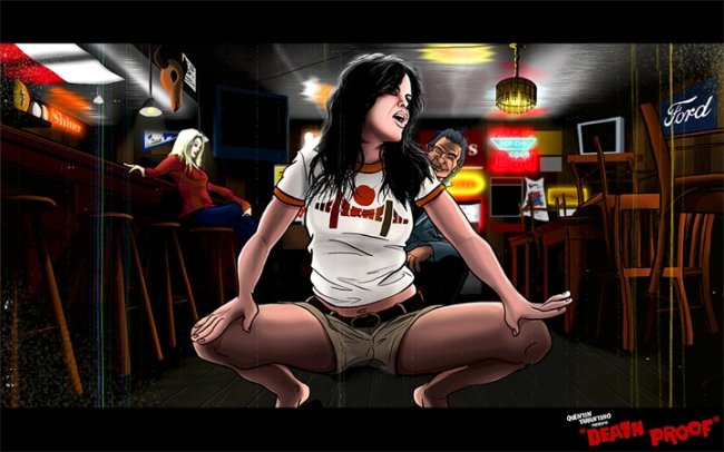 DEATH PROOF - Трейлеры