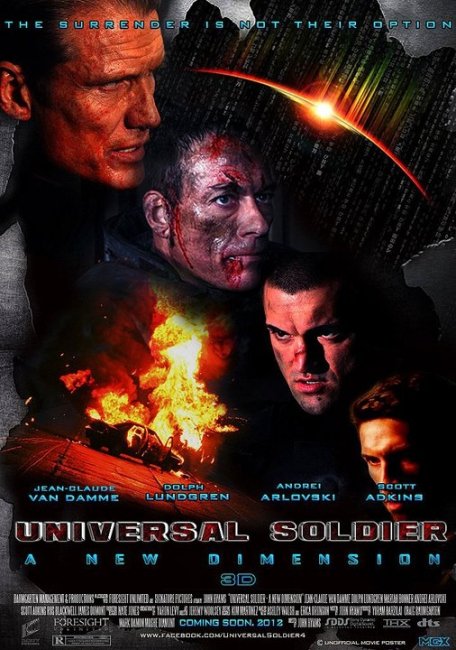 Фильм "Универсальный солдат 4". Мировая премьера 4 октября 2012 - Трейлеры