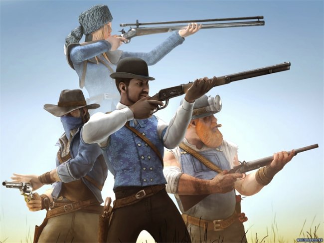 Однажды на Диком Западе - Трейлеры