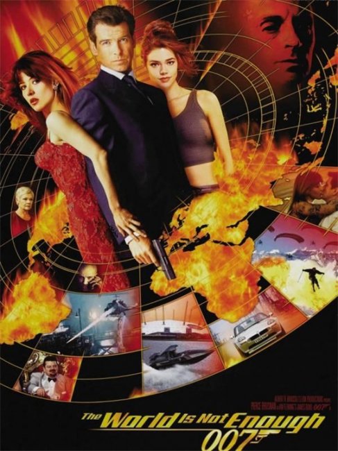 И целого мира мало — девятнадцатый фильм «бондианы», 1999 года. - Трейлеры