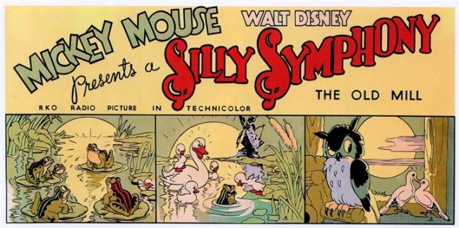 ОСКАР. 1938 Лучший корот. анимац. фильм. Старая мельница (The Old Mill) - Трейлеры