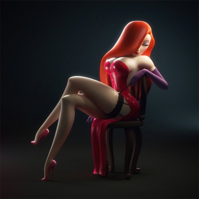 Джессика Раббит (Jessica Rabbit) - жена Кролика Роджера - Трейлеры