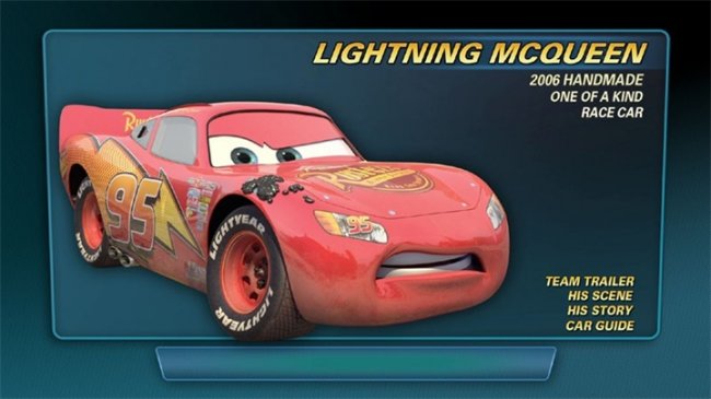 Молния МакКуин - персонаж мультфильма "Тачки" - Трейлеры