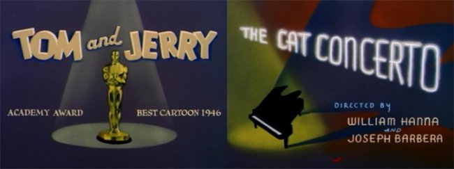 ОСКАР. 1947 Лучший корот. анимац. фильм. Концерт для кота с оркестром (The Cat Concerto) - Трейлеры