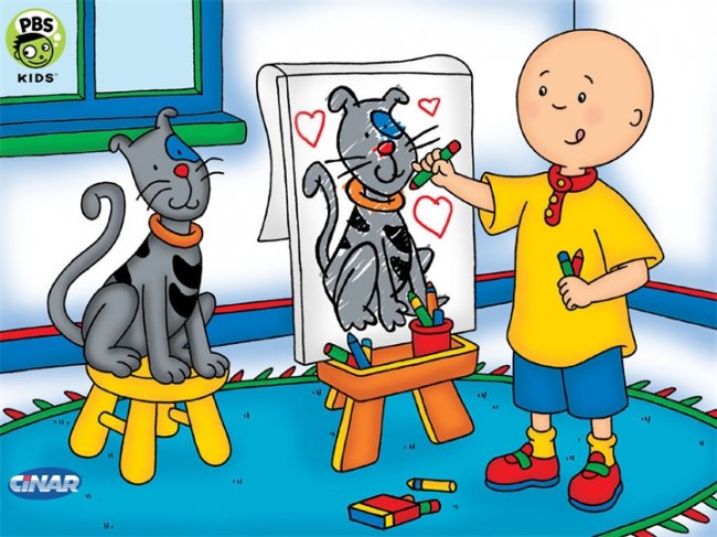 Мультик «Caillou» - Трейлеры