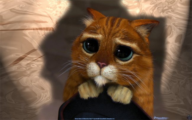 Кот из Шрека - Трейлеры